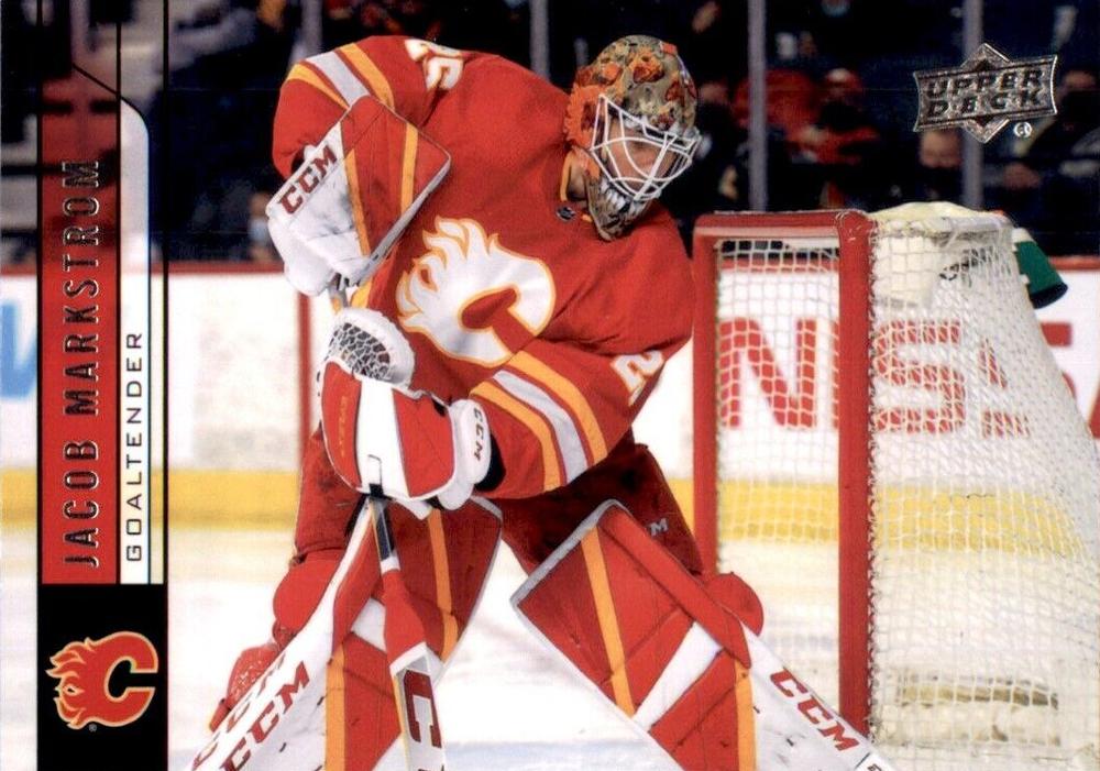 #T-12 Jacob Markstrom - Calgary Flames - 2021-22 Upper Deck - 2006-07 Upper Deck Retro Hockey