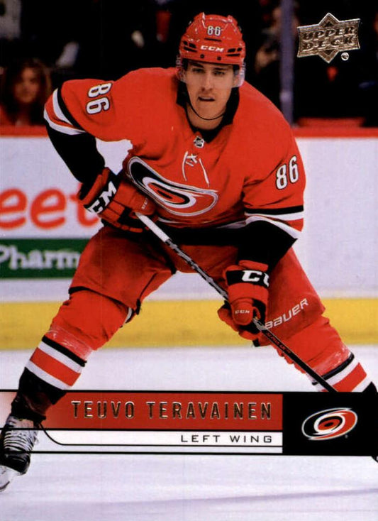#T-14 Teuvo Teravainen - Carolina Hurricanes - 2021-22 Upper Deck - 2006-07 Upper Deck Retro Hockey