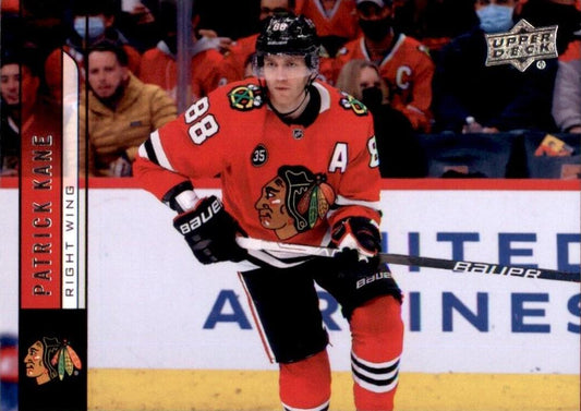 #T-17 Patrick Kane - Chicago Blackhawks - 2021-22 Upper Deck - 2006-07 Upper Deck Retro Hockey