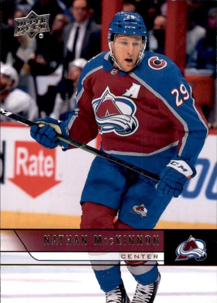 #T-18 Nathan MacKinnon - Colorado Avalanche - 2021-22 Upper Deck - 2006-07 Upper Deck Retro Hockey