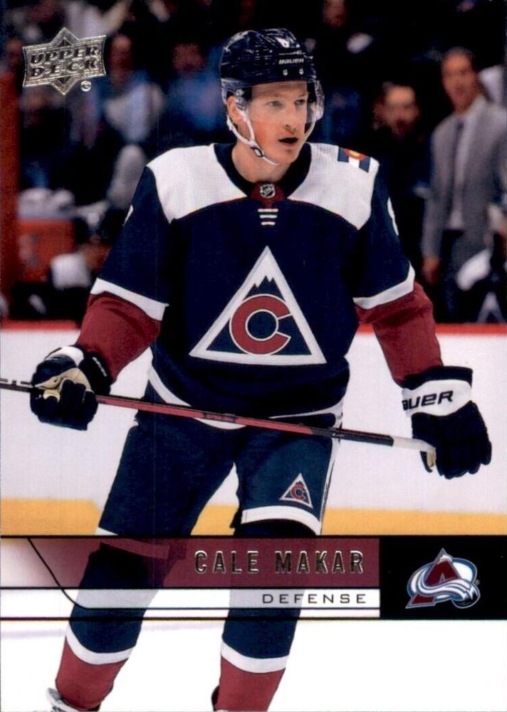 #T-19 Cale Makar - Colorado Avalanche - 2021-22 Upper Deck - 2006-07 Upper Deck Retro Hockey