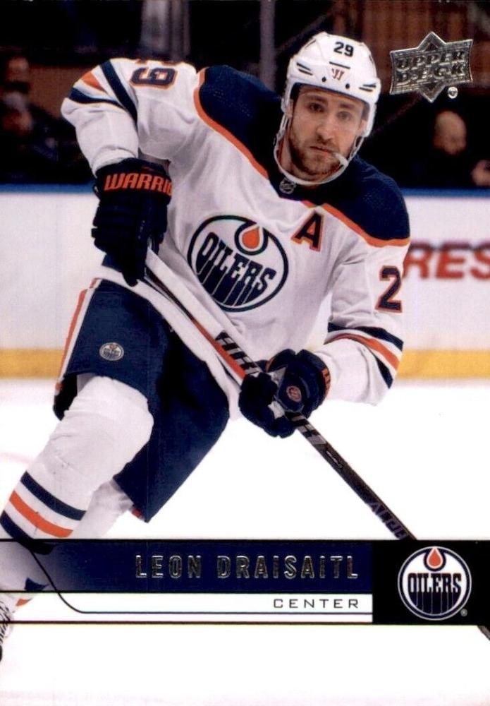 #T-29 Leon Draisaitl - Edmonton Oilers - 2021-22 Upper Deck - 2006-07 Upper Deck Retro Hockey