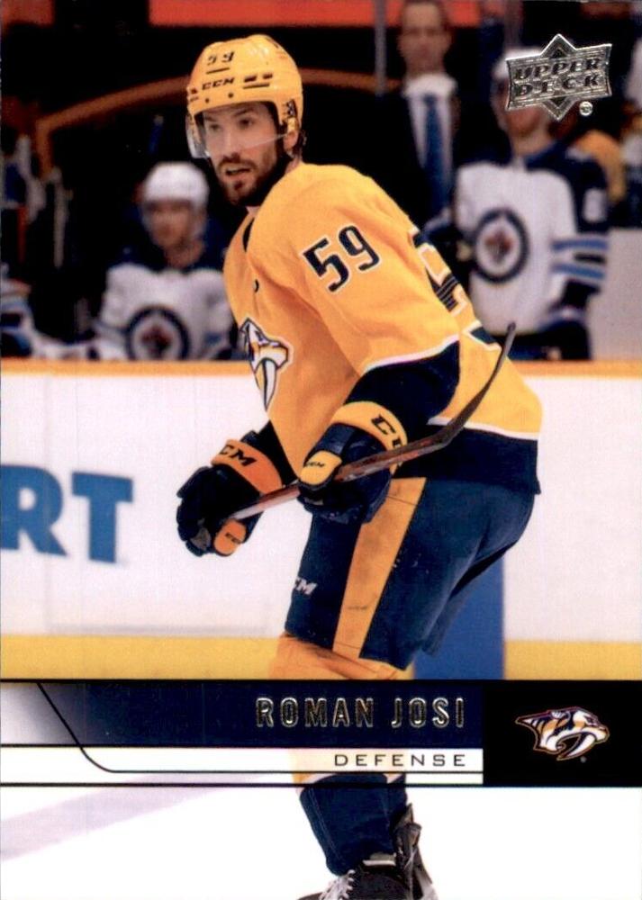 #T-39 Roman Josi - Nashville Predators - 2021-22 Upper Deck - 2006-07 Upper Deck Retro Hockey