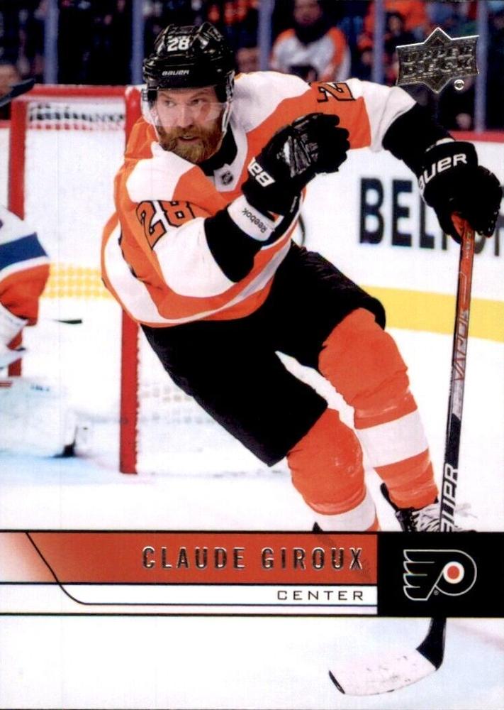 #T-50 Claude Giroux - Philadelphia Flyers - 2021-22 Upper Deck - 2006-07 Upper Deck Retro Hockey