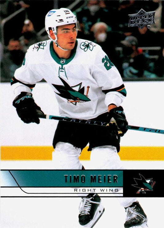 #T-55 Timo Meier - San Jose Sharks - 2021-22 Upper Deck - 2006-07 Upper Deck Retro Hockey