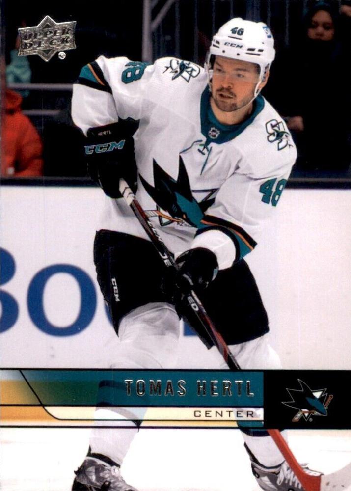 #T-56 Tomas Hertl - San Jose Sharks - 2021-22 Upper Deck - 2006-07 Upper Deck Retro Hockey