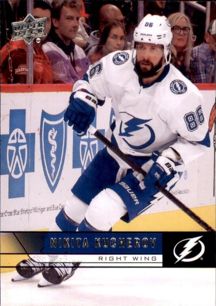 #T-64 Nikita Kucherov - Tampa Bay Lightning - 2021-22 Upper Deck - 2006-07 Upper Deck Retro Hockey