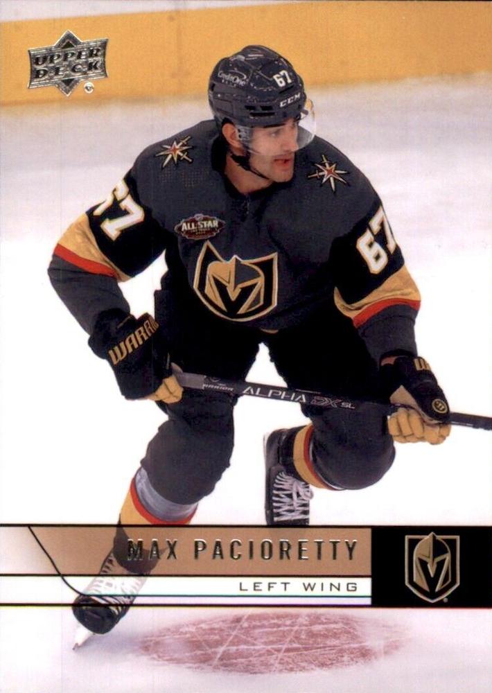 #T-71 Max Pacioretty - Vegas Golden Knights - 2021-22 Upper Deck - 2006-07 Upper Deck Retro Hockey