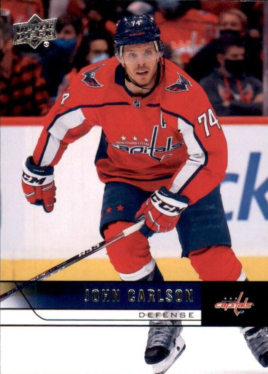 #T-73 John Carlson - Washington Capitals - 2021-22 Upper Deck - 2006-07 Upper Deck Retro Hockey