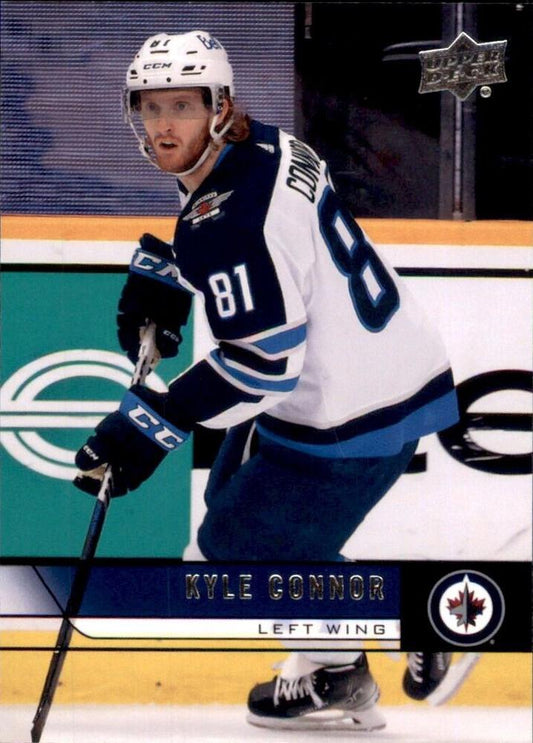 #T-75 Kyle Connor - Winnipeg Jets - 2021-22 Upper Deck - 2006-07 Upper Deck Retro Hockey