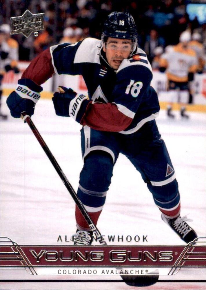 #T-78 Alex Newhook - Colorado Avalanche - 2021-22 Upper Deck - 2006-07 Upper Deck Retro Hockey