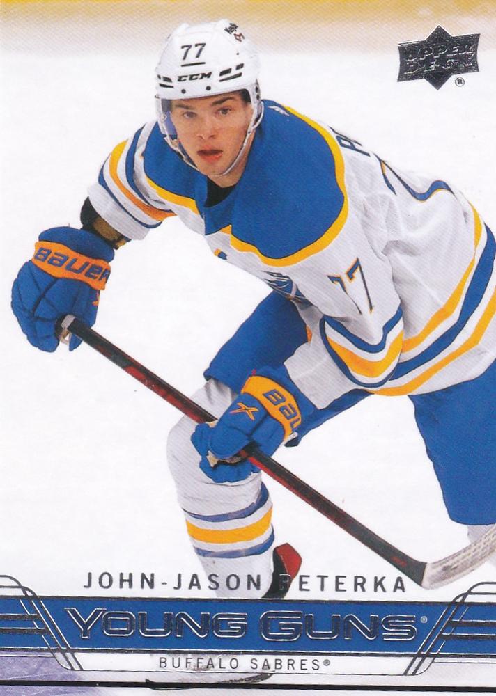 #T-81 John-Jason Peterka - Buffalo Sabres - 2021-22 Upper Deck - 2006-07 Upper Deck Retro Hockey
