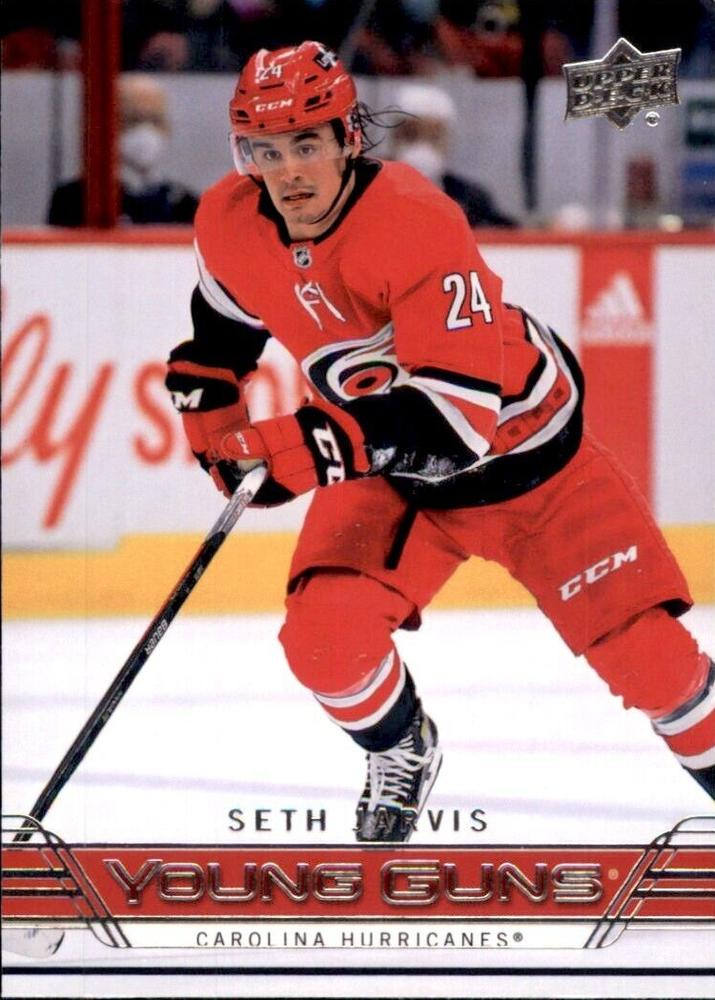 #T-85 Seth Jarvis - Carolina Hurricanes - 2021-22 Upper Deck - 2006-07 Upper Deck Retro Hockey