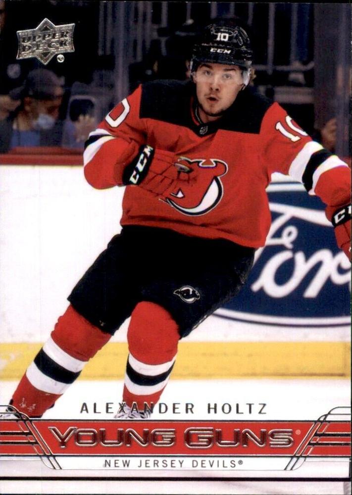 #T-96 Alexander Holtz - New Jersey Devils - 2021-22 Upper Deck - 2006-07 Upper Deck Retro Hockey