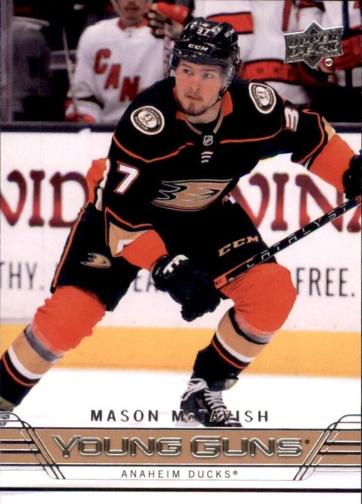 #T-97 Mason McTavish - Anaheim Ducks - 2021-22 Upper Deck - 2006-07 Upper Deck Retro Hockey