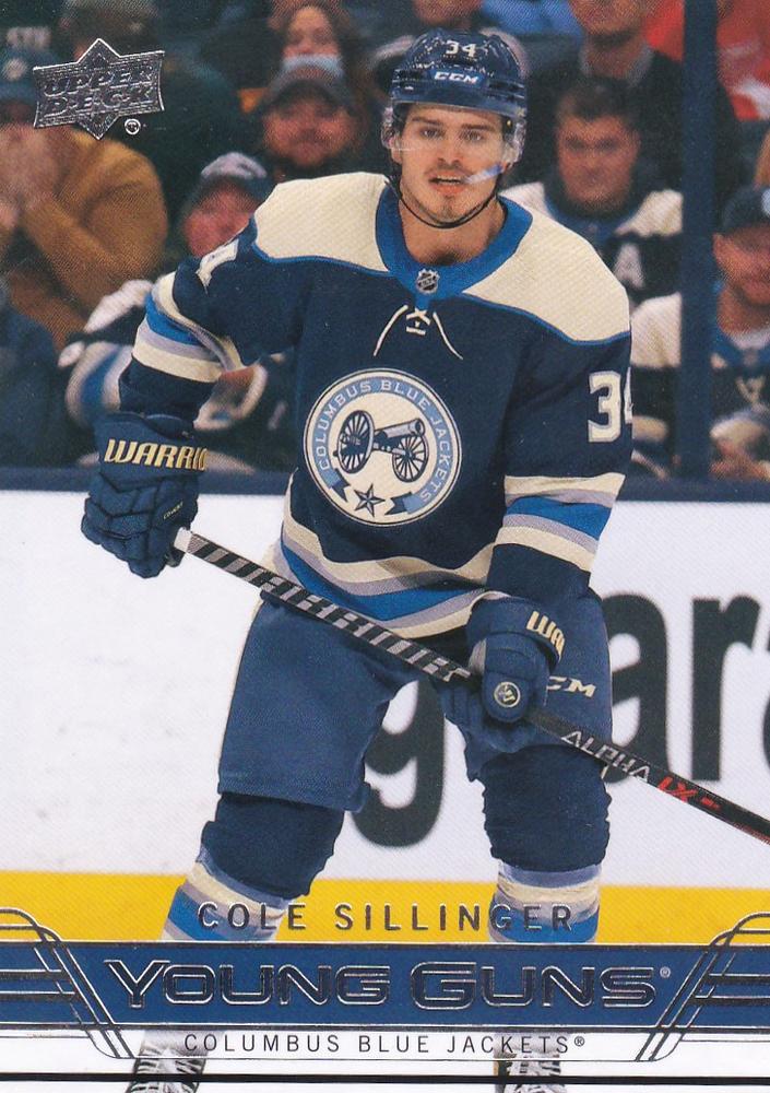 #T-98 Cole Sillinger - Columbus Blue Jackets - 2021-22 Upper Deck - 2006-07 Upper Deck Retro Hockey