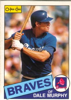 #320 Dale Murphy - Atlanta Braves - 1985 O-Pee-Chee Baseball