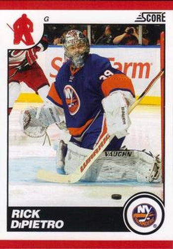 #320 Rick DiPietro - New York Islanders - 2010-11 Score Hockey