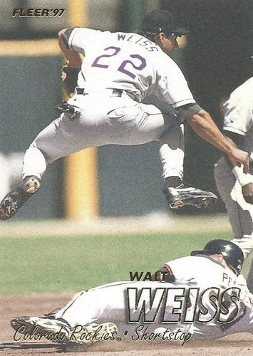 #320 Walt Weiss - Colorado Rockies - 1997 Fleer Baseball