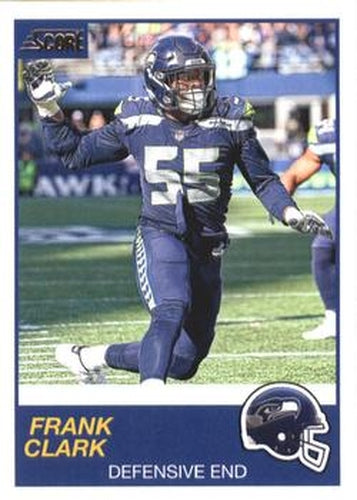 #320 Frank Clark - Seattle Seahawks - 2019 Score Football
