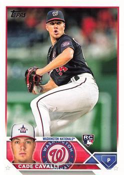 #320 Cade Cavalli - Washington Nationals - 2023 Topps Baseball