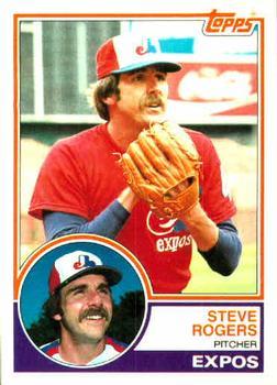 #320 Steve Rogers - Montreal Expos - 1983 Topps Baseball