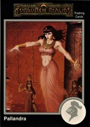#320 Pallandra - 1991 TSR Advanced Dungeons & Dragons - Silver