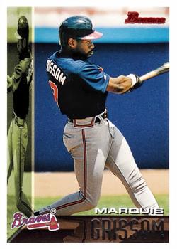 #320 Marquis Grissom - Atlanta Braves - 1995 Bowman Baseball
