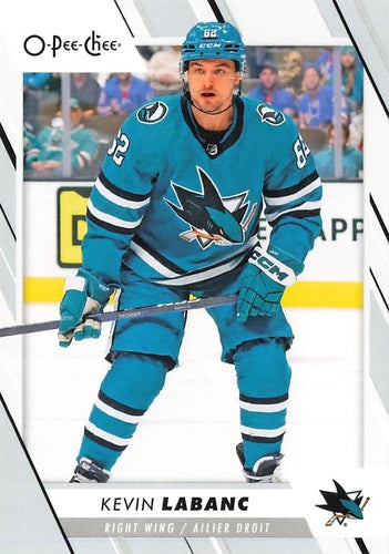 #320 Kevin Labanc - San Jose Sharks - 2023-24 O-Pee-Chee Hockey