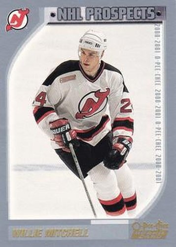 #320 Willie Mitchell - New Jersey Devils - 2000-01 O-Pee-Chee Hockey