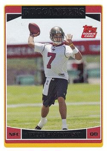 #321 Bruce Gradkowski - Tampa Bay Buccaneers - 2006 Topps Football