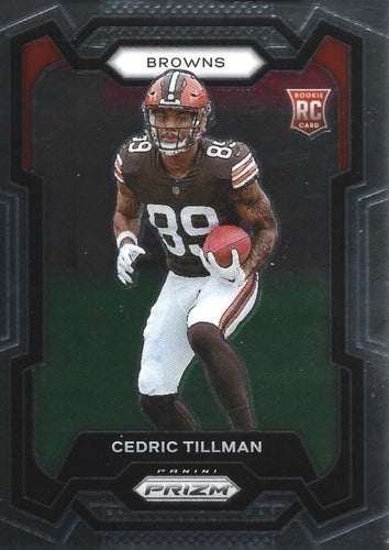 #321 Cedric Tillman - Cleveland Browns - 2023 Panini Prizm Football