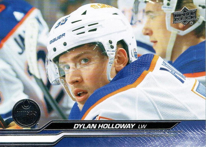 #321 Dylan Holloway - Edmonton Oilers - 2023-24 Upper Deck Hockey
