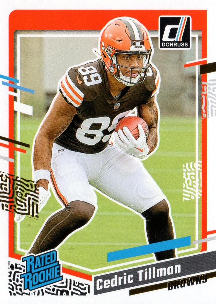 #321 Cedric Tillman - Cleveland Browns - 2023 Donruss Football