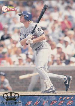 #321 Cory Snyder - Los Angeles Dodgers - 1994 Pacific Baseball