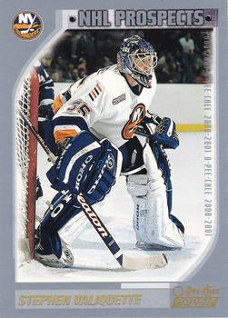#321 Stephen Valiquette - New York Islanders - 2000-01 O-Pee-Chee Hockey