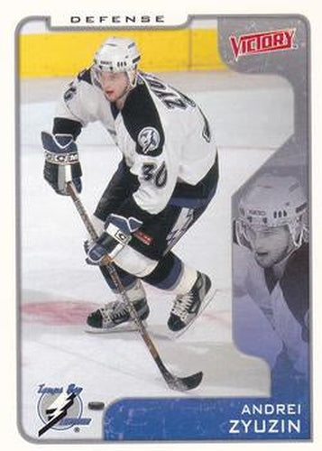 #321 Andrei Zyuzin - Tampa Bay Lightning - 2001-02 Upper Deck Victory Hockey