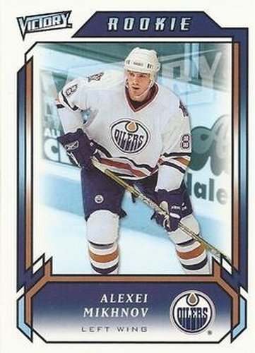 #321 Alexei Mikhnov - Edmonton Oilers - 2006-07 Upper Deck Victory Update Hockey