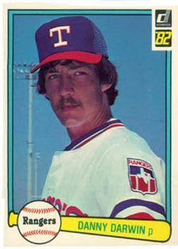 #321 Danny Darwin - Texas Rangers - 1982 Donruss Baseball