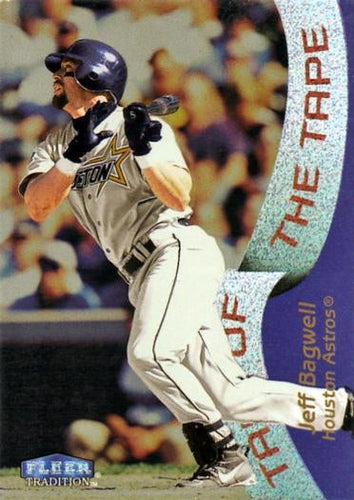 #321 Jeff Bagwell - Houston Astros - 1998 Fleer Tradition Baseball