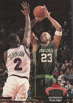 #321 Anthony Pullard - Milwaukee Bucks - 1992-93 Stadium Club Basketball