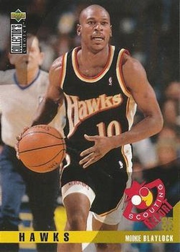 #321 Mookie Blaylock - Atlanta Hawks - 1995-96 Collector's Choice Basketball