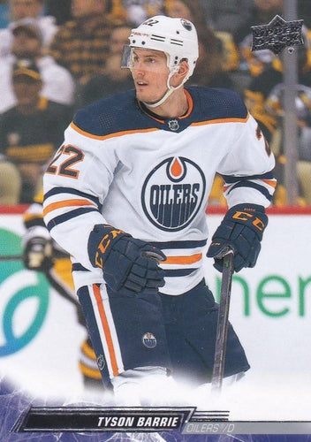#322 Tyson Barrie - Edmonton Oilers - 2022-23 Upper Deck Hockey