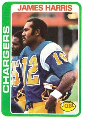 #17 James Harris - San Diego Chargers - 1978 Topps Football
