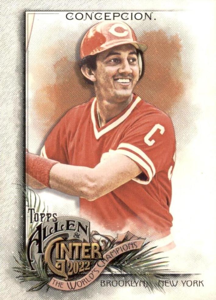 #322 Dave Concepcion - Cincinnati Reds - 2022 Topps Allen & Ginter Baseball