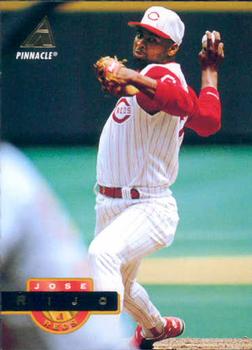 #322 Jose Rijo - Cincinnati Reds - 1994 Pinnacle Baseball