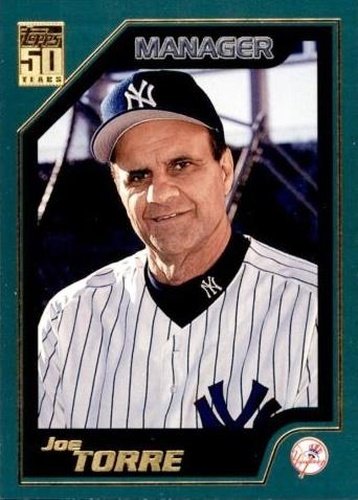 #322 Joe Torre - New York Yankees - 2001 Topps Baseball
