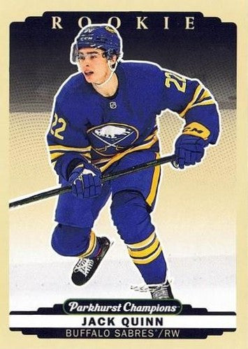 #322 Jack Quinn - Buffalo Sabres - 2022-23 Parkhurst Champions Hockey