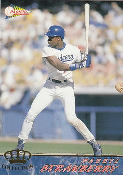 #322 Darryl Strawberry - Los Angeles Dodgers - 1994 Pacific Baseball