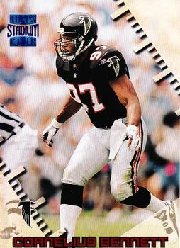 #322 Cornelius Bennett - Atlanta Falcons - 1996 Stadium Club Football